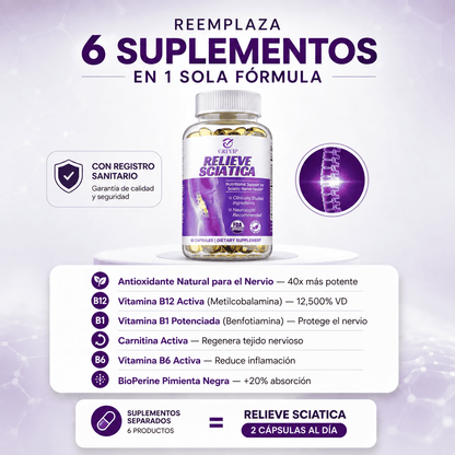 Alivio Ciático™ - Comodidad diaria para espalda baja y piernas