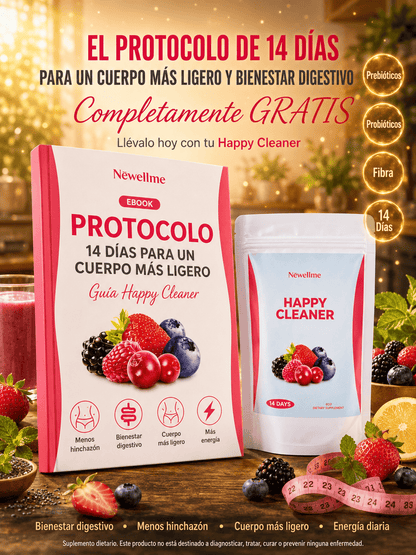 Happy Cleaner — Polvo Depurativo Natural de Frutos Rojos