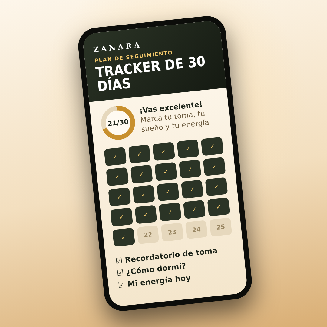 🎁 Tracker de 30 días – Cordyx (Regalo)