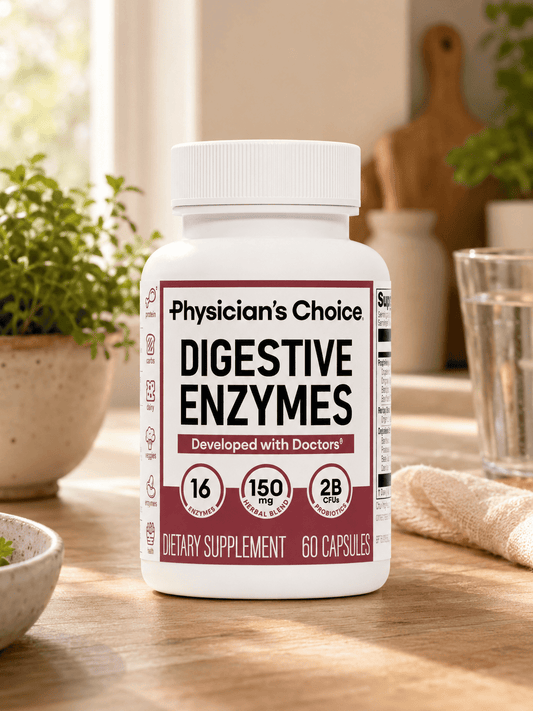 ENZIMAS DIGESTIVAS 16-EN-1 — LA SOLUCIÓN A TU INTESTINO HINCHADO