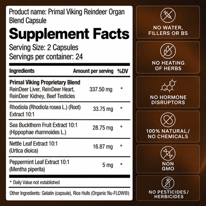 Primal Viking: Potenciador de Testosterona Ancestral