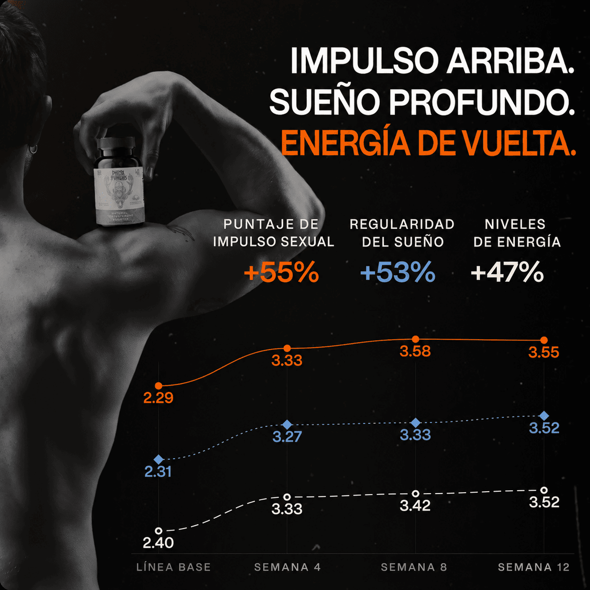 Primal Viking: Potenciador de Testosterona Ancestral