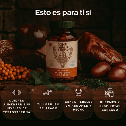 Primal Viking: Potenciador de Testosterona Ancestral