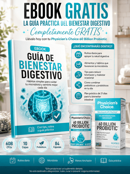 Probióticos 10 en 1 – Recupera el equilibrio de tu flora intestinal