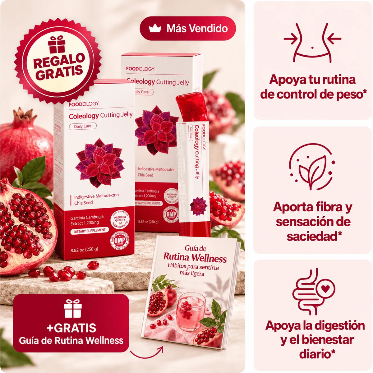 Cutting Jelly · Gelatina coreana para desinflamar el vientre ⭐