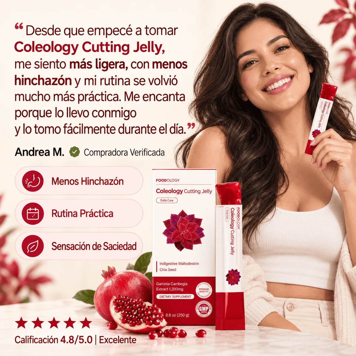 Cutting Jelly · Gelatina coreana para desinflamar el vientre ⭐